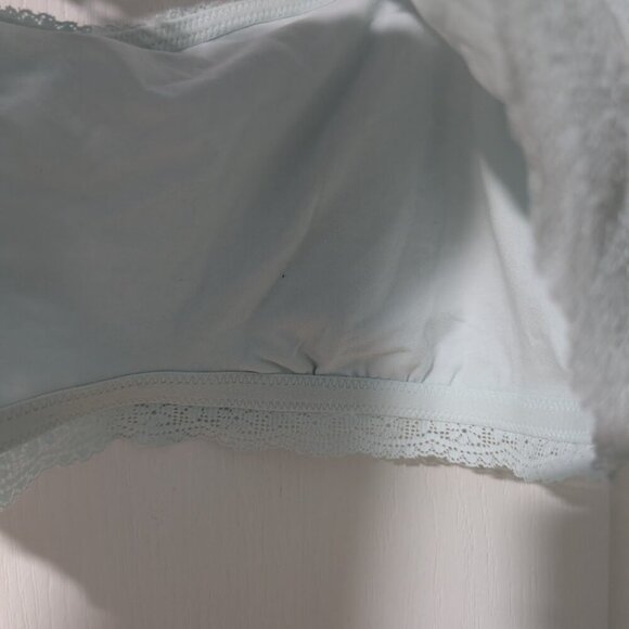 NEW Aerie | Anytime Lace Strappy Bralette In Light Turquoise - Picture 6 of 8